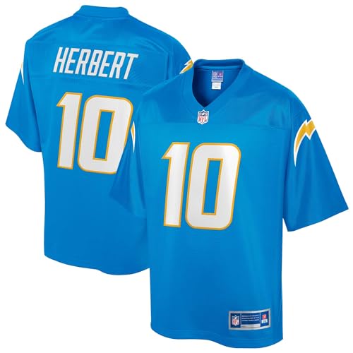 NFL PRO LINE Mens Justin Herbert Powder Blue Los Angeles Chargers Player Jersey