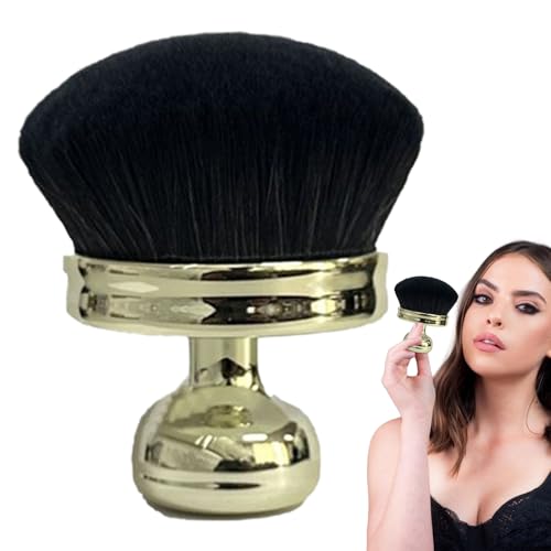 Cepillo autobronceador, cepillo autobronceador, herramienta de maquillaje de cobertura completa con cerdas para derretir el protector solar en la espalda y las piernas