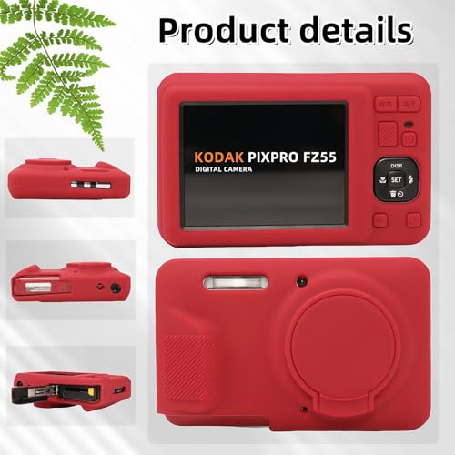 Funda de silicona suave para Kodak PIXPRO FZ55 miniatura 5