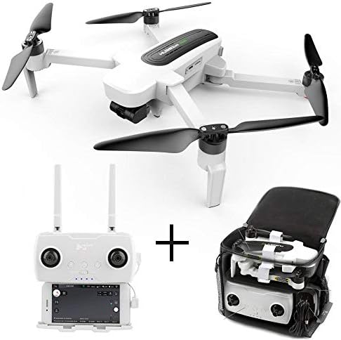 Teeggi H117S Zino GPS Drone with 1KM WiFi FPV UHD 4K Camera 3-Axis Gimbal Aerial Photography Brushless Foldable RC Quadcopter(with Drone Bag)