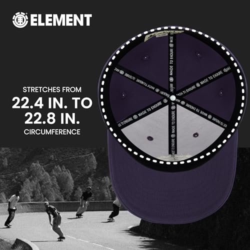 Image of Element Unisex Adult Element Baseball Hat, Adult Flex Fit Active Sport Cap with Curved Brim