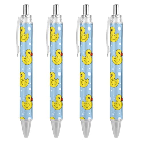 Stylos à bille noirs de 0,5 mm rétractables pour éviter les taches sur le papier