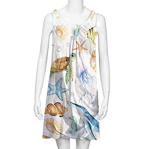 Vestidos de verão para mulheres, bandeira americana, sexy, sem mangas, boho, floral, frente única, v
