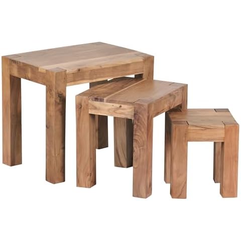 Ensemble de Tables Gigognes FineBuy Cover