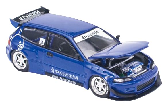 Amazon | POP RACE x Enigma 1/64 Pandem Civic EG6 v1.5 Metallic
