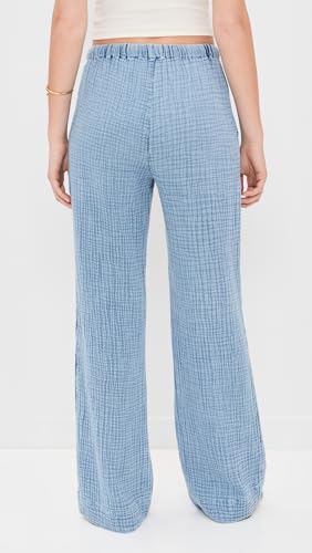 Faherty Women's Dune Cotton Gauze Drawstring Pants3