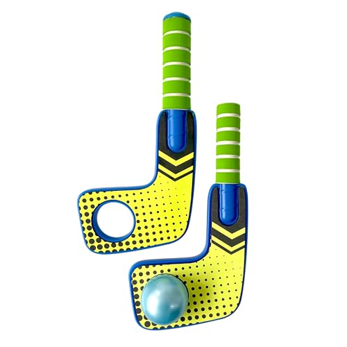 COMANSI Aqua Wasserspiel inklusive 1 aufblasbarem Ball + 2 Hockeyschläger mit Nadel. Einfach und sicher zu verwenden im Innen- und Außenbereich