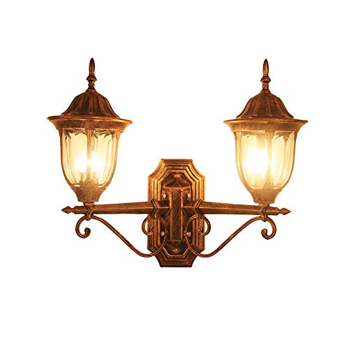 Lampes murales E27 Victoria avec fixation de mur d'extérieur rétro