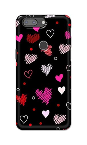 Image of PRINTFIDAA Vibrations of Love Hard Back Cover for OnePlus 5T Back Cover -(P6) KAT1009