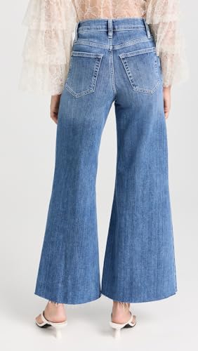 FRAME Women's Le Palazzo Crop Raw Fray Jeans3