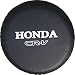 Spare Tire Cover PVC Leather WaterProof Dust-Proof Universal Spare Wheel Tire Cover Fit For Honda CRV 14"(14" For Diameter 23"-27")
