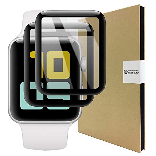 ベルモンド 2枚セット Apple Watch Series 3 / 2 / 1 (42mm) フィルム 硬度7H 高透過 指紋防止 気泡防止 液晶保護フィルム アップルウォッチ BELLEMOND アップルウォッチ シリーズ 3/2/1 (42mm) B0268