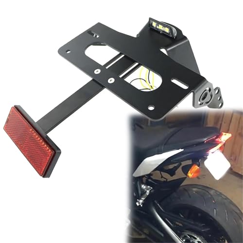 �I�[�g�o�C�v���[�g�}�E���g �ɓK�����郄�}�n MT-09 SP 2018-2020 2019 �o�C�N�p���A�e�[�� �i���o�[�v���[�g�z���_�[