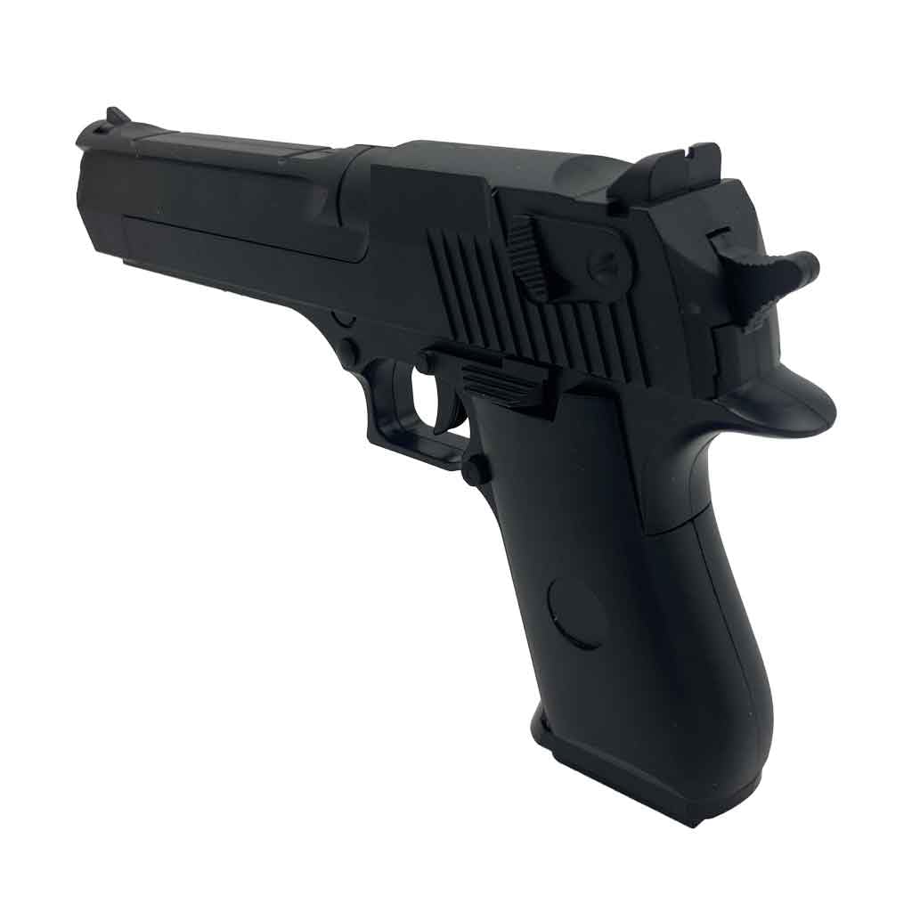 THE REPLICANT Réplique Airsoft Heavy 50 Spring/Pistolet à Billes 6mm en ABS Noir/Puissance 0,5 Joule/Chargeur 14 Coups/Longueur 19cm