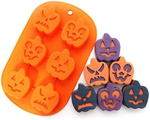 YSCEN Soap Molds, DIY Craft Art Silicone soap Making, Cake Molds, Chocolate Molds - Set of 2 for 8 Cavities - Mixed Patterns - with 20pcs Colorful Oil Paper as Gift - Molds Making Supplies by YSCEN