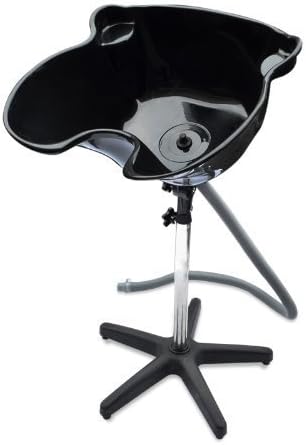 HomeSmith Portable Height Salon Deep Basin Adjustable Hair Wash / Treatment Bowl Shampoo Sink Home or Salon Tool Black by A Big Company