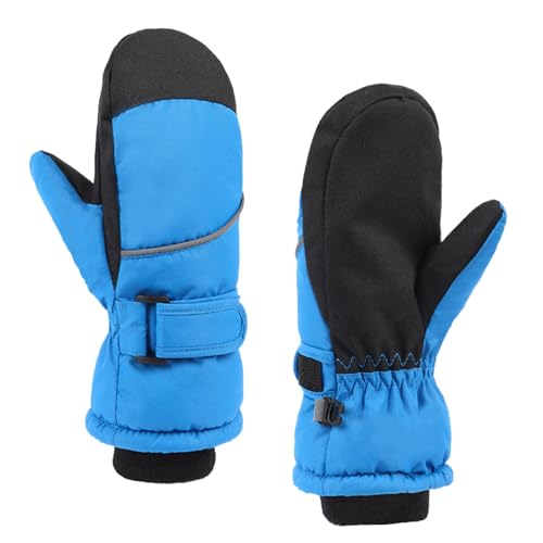 Image of TRIWONDER Kids Winter Snow Mittens, Waterproof Ski Gloves Boys Girls 3-5T