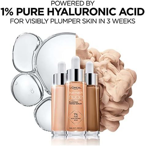 L'Oréal - True Match Nude Plumping Tinted Serum - Deep 8-10