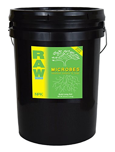 RAW Microbes Grow 25lb - Plant Growth Enhancer with Endomycorrhizae