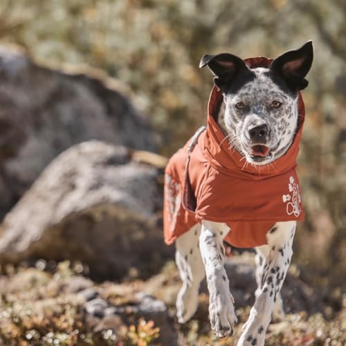 Hurtta Extreme Warmer Hundemantel, Winterjacke für Hunde Dunkelgrau 45cm