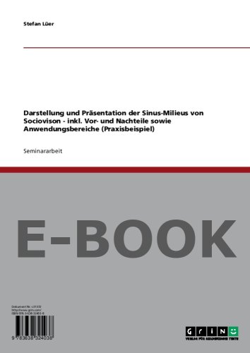 Darstellung und Präsentation der Sinus-Milieus von Sociovison - inkl ...