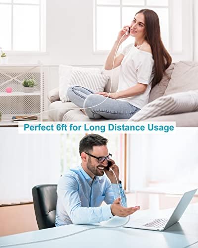 iPhone Charger Cable 2M 3Pack[Apple MFi Certified], Poukey USB to Lightning Cable 2M iPhone Cable Long Fast iPhone Charging Cable Cord Lead Wire for iPhone 14 13 12 11 Pro Max/X/XS/8/7/6/6Plus/SE/iPad