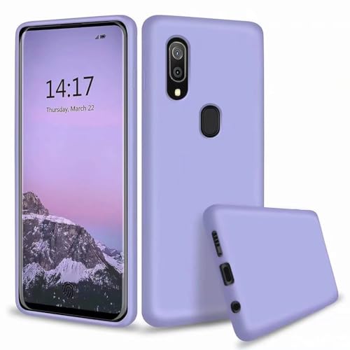 Coque Samsung Galaxy A20 A30 silicone liquide ultra fine