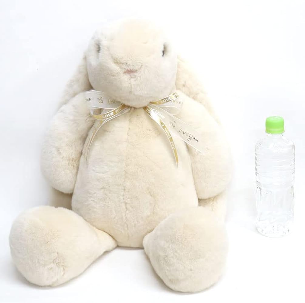 Amazon.co.jp: レッキスラビット ファー うさぎ ぬいぐるみ ふわふわ