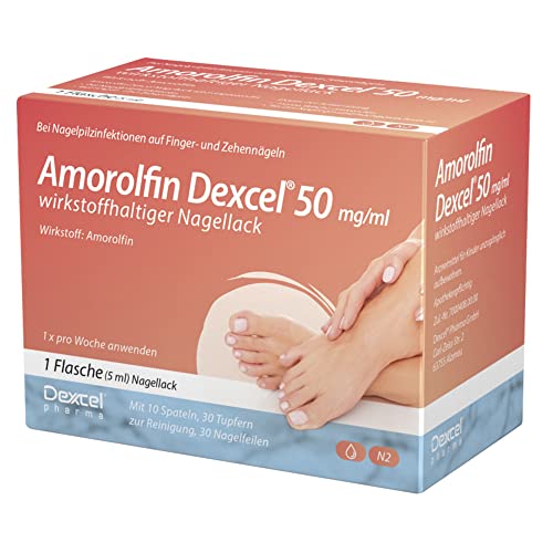 AMOROLFIN Dexcel 50 mg/ml wirkstoffhalt.Nagellack 5 ml