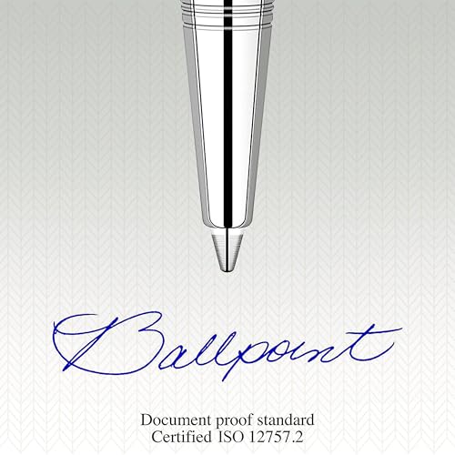 Image of Parker Authentic QUINKflow Ballpoint Pen Refills, Medium Point Blue Ink, 6-Count Value Pack