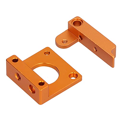 Suporte de extrusora, flexível oxidado mão direita único bico impressora 3D bloco de liga de alumíni