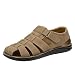 Imagen de MGGMOKAY Sandalias Hombre de Cuero Verano