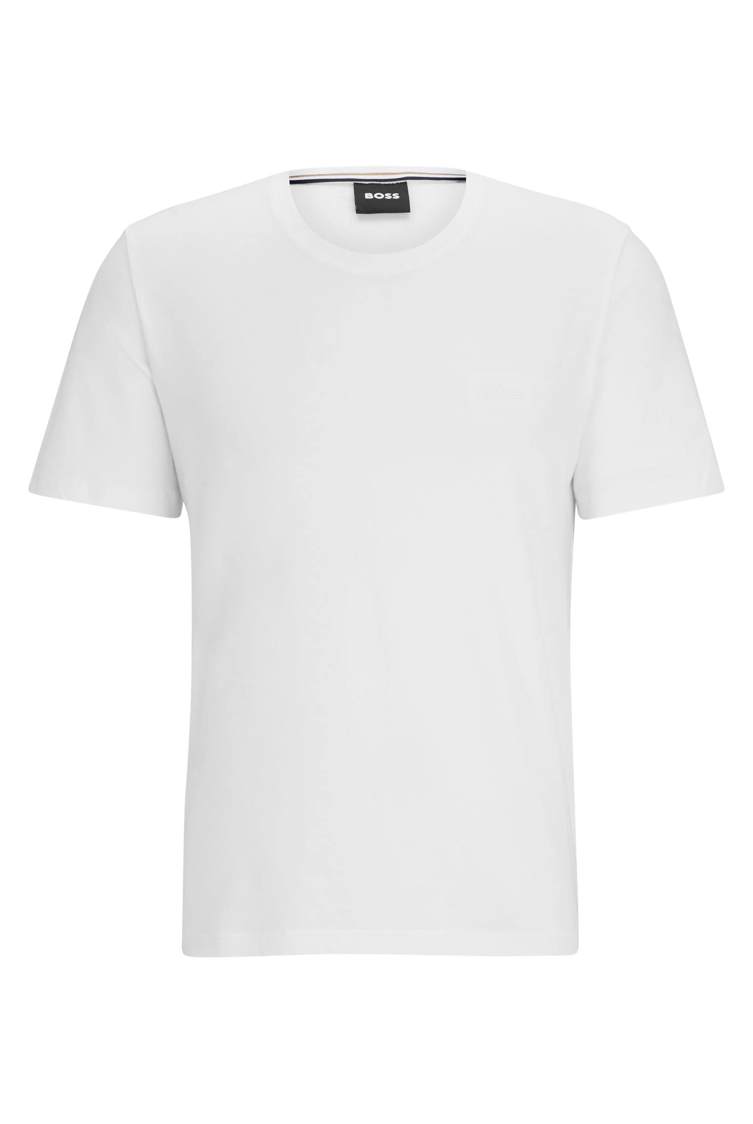 Hugo Boss Men's White100 Boss Mix&Match T-Shirt R, Xl