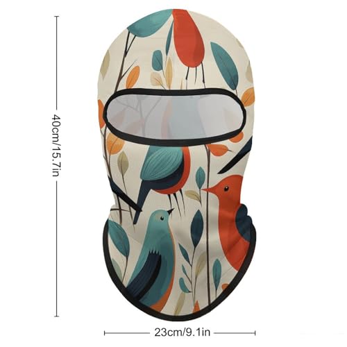 Balaclava Flock of Birds para Hombres y Mujeres Protección Solar Transpirable Máscara de Cabeza Completa para Senderismo, Ciclismo, Correr, Conducir miniatura 2