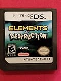  THQ Elements of Destruction, Nintendo DS Básico Nintendo DS Inglés vídeo - Juego (Nintendo DS, Nintendo DS, Estrategia, Modo multijugador, E10 + (Everyone 10 +))