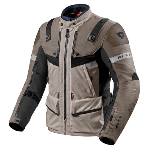 Revit Defender 3 GTX Motocyklowa kurtka tekstylna, piaskowy/czarny, S