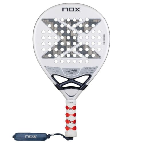 Nox Agustin Tapia AT10 Genius 12K Xtrem Lite - Racchetta da paddle, multicolore
