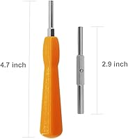 Vista 5 de Gamebit Screwdriver, EMiEN 4.5mm 3.8mm Double-End Bit Security Gamebit Screwdriver Kit For Opening NES,SNES,N64,GameBoy,GameCube,Virtual