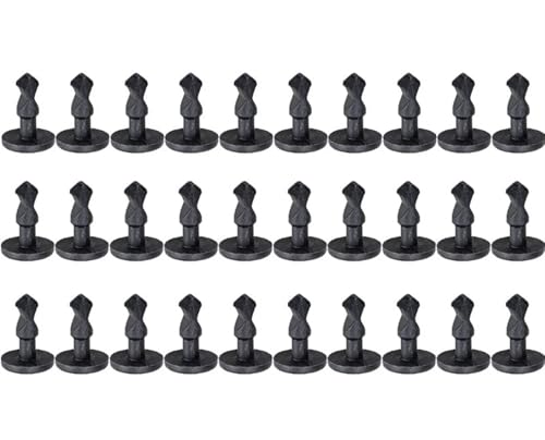 Car Clips Engine Compartment Cover Plate Screw Clips for Porsche for Cayenne 2010 95557271000 955-572-710-00(30X)(30X)