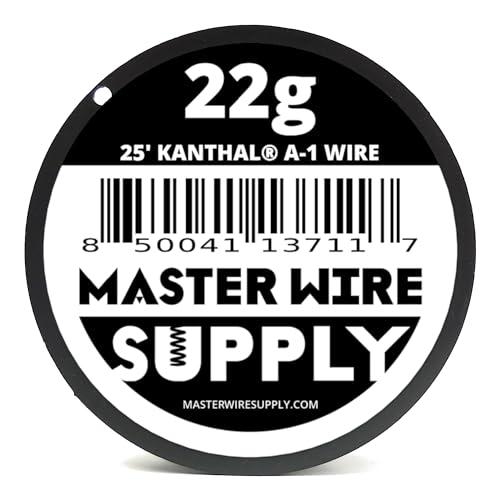 Kanthal A1-25' - 22 Gauge Wire - 25ft - 0.65mm - 0.025in - Master Wire Supply image 4