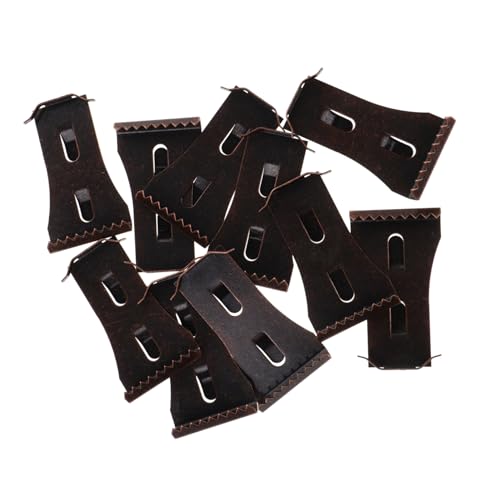 Image of Levemolo 10pcs Metal Picture Hangers Easy to Install Wall Hooks for Oil Paintings and Artwork Suitable for Home Office and Gallery Use and Versatile Frame Hooks