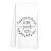 House Warming Gifts Home Sweet Home Kitchen Towels, Gifts for New Homeowners Decorative Hand Tea Towels for Bathroom, Best Housewarming Gift Dish Towel Dishcloth, 16×24 Inch