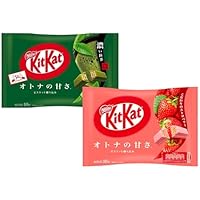 OG ASIA Kitkat Double Pack - Fresa y Matcha - de Japón 20 barras