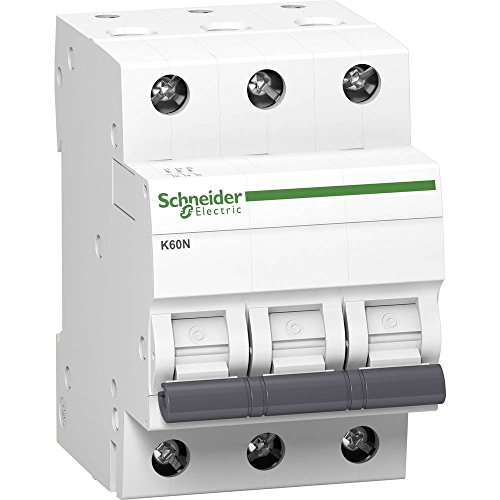 Schneider A9K01310 Leitungsschutzschalter K60N 3P, 10A, B Charakteristik, 6kA