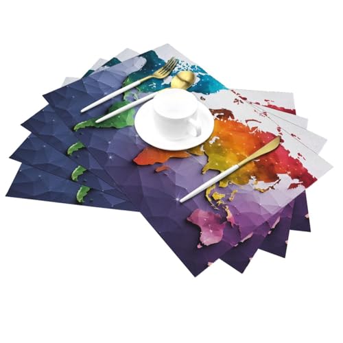 Set de table en vinyle lavable pour éviter les taches sur la table - 5
