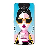 Excelente material Litao-Case SM Funda para Motorola Moto E4 XT1767 XT1768 Funda TPU Suave Silicone Carcasa Case Cover 27