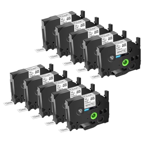 Bandes laminées TZe FX231 pour étiquettes incurvées qui ne se décollent plus