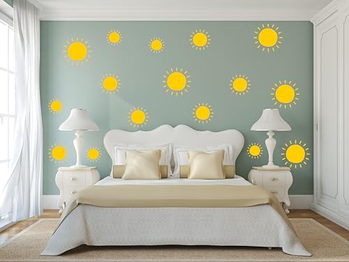 Vinilos Decorativos Sol para Cuarto Infantil y Sala de Juegos miniatura 3