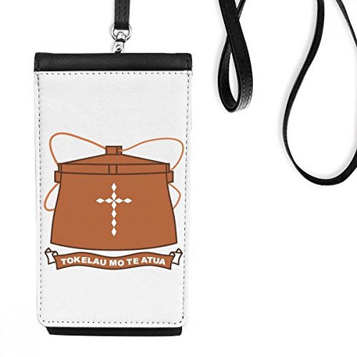 Porte-monnaie cadeau idéal pour les voyages avec motif Océanie Tokelau