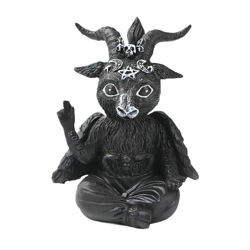 Estatua de Cabra Decorativa para Hogar 10x8x5 cm